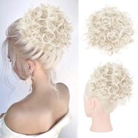 Women's Simple Style Holiday High Temperature Wire Curls Wigs sku image 5