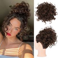 Women's Simple Style Holiday High Temperature Wire Curls Wigs main image 1