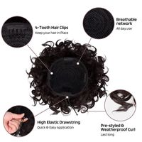 Women's Simple Style Holiday High Temperature Wire Curls Wigs main image 6