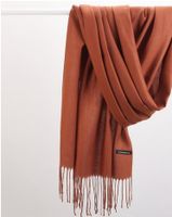 Women's Cute Sweet Simple Style Solid Color Polyester Scarf sku image 29