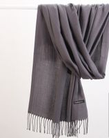 Women's Cute Sweet Simple Style Solid Color Polyester Scarf sku image 23