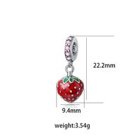 1 Pieza Cobre Perlas Artificiales Diamantes De Imitación Plateado Embutido Pulido Colgante Rosario sku image 27