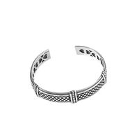 Basic Einfacher Stil Geometrisch Thailändisches Silber Überzug Frau Armreif main image 2