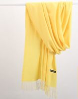 Women's Cute Sweet Simple Style Solid Color Polyester Scarf sku image 10