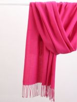 Women's Cute Sweet Simple Style Solid Color Polyester Scarf sku image 9