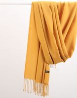 Women's Cute Sweet Simple Style Solid Color Polyester Scarf sku image 7