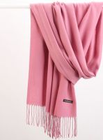 Women's Cute Sweet Simple Style Solid Color Polyester Scarf sku image 5