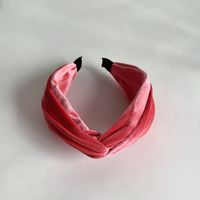 Women's Simple Style Solid Color Cloth Braid Hair Band sku image 1