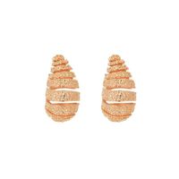 1 Pair Simple Style Water Droplets Plating Copper 18k Gold Plated White Gold Plated Ear Studs main image 3