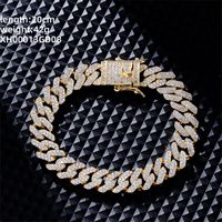 Hip-Hop Vintage Style Simple Style Solid Color 304 Stainless Steel Gold Plated Silver Plated Zircon Bracelets In Bulk sku image 2