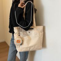 Women's All Seasons Oxford Cloth Solid Color Vacation Streetwear Sports Sewing Thread Square Zipper Shoulder Bag main image 4