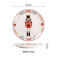 Christmas Fashion Cartoon Pottery Tableware 1 Piece sku image 6