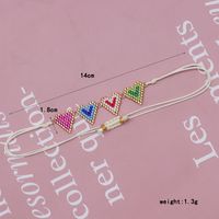 Wholesale Jewelry Vacation Heart Shape Glass Glass Bracelets main image 9