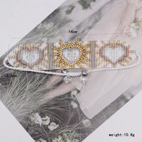 Bohemian Heart Shape Glass Glass Wholesale Bracelets main image 7