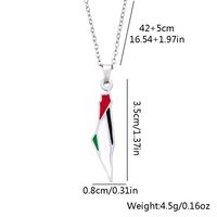 Artistic Streetwear Colorful Alloy Enamel Gold Plated Women's Pendant Necklace main image 2