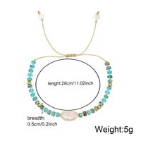 Elegant Round Baroque Pearls Turquoise Beaded Women's Bracelets main image 6