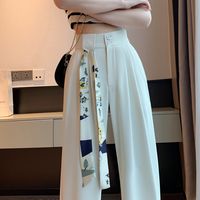Women's Daily Street Casual Solid Color Full Length Casual Pants main image 4