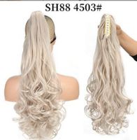 Women's Elegant Party Street High Temperature Wire Ponytail Wig Clips main image 2