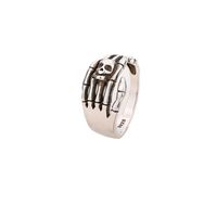 Cool Style Palm Copper Plating Open Ring sku image 2