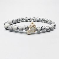 Einfacher Stil Delfin Glas/glasur Perlen Polieren Armbänder 1 Stück sku image 1