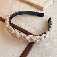 Fashion Solid Color Cloth Pearl Hair Band 1 Piece sku image 21
