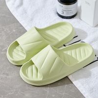 Unisex Basic Solid Color Open Toe Home Slippers sku image 4