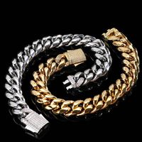 Hip-hop Geometric Stainless Steel Plating Men's Bracelets main image 4