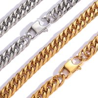 Hip-hop Geometric Stainless Steel Plating Unisex Bracelets main image 3