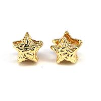 1 Pair Vintage Style Simple Style Star Heart Shape Plating Copper Gold Plated Ear Cuffs main image 5