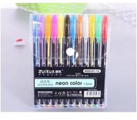 1 Set Solid Color Learning Plastic Preppy Style Fluorescent Pen sku image 1