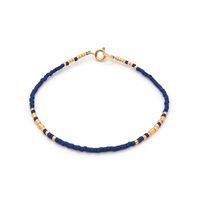 Ig Style Simple Style Round Seed Bead Copper Beaded Knitting Plating 18k Gold Plated Women's Bracelets sku image 9