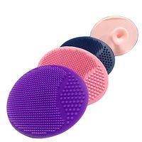 Casual Solid Color Silica Gel Cleansing Brushes main image 3