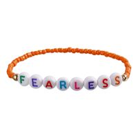 Simple Style Classic Style Letter Seed Bead Beaded Women's Bracelets sku image 1