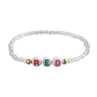Simple Style Classic Style Letter Seed Bead Beaded Women's Bracelets sku image 14