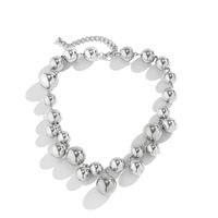 Wholesale Jewelry Vintage Style Geometric Round Plastic Iron Tassel Plating Necklace main image 5