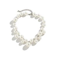 Simple Style Geometric Imitation Pearl Women's Necklace main image 3