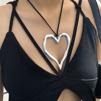 Vintage Style Heart Shape Alloy Wholesale Pendant Necklace main image 4