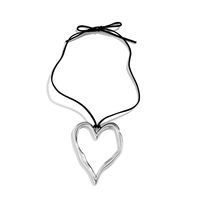 Vintage Style Heart Shape Alloy Wholesale Pendant Necklace sku image 11