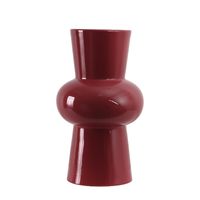 Simple Style Solid Color Ceramics Vase Artificial Decorations main image 3