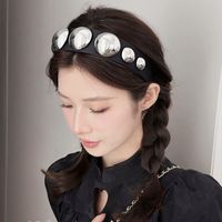 Simple Style Classic Style Color Block Plastic Cloth Handmade Hair Band main image 3