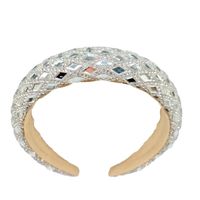 Simple Style Classic Style Color Block Alloy Inlay Rhinestones Hair Band main image 5
