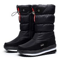 Kid's Women's Casual Solid Color Round Toe Snow Boots sku image 12