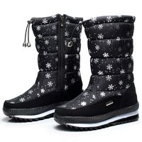 Kid's Women's Casual Solid Color Round Toe Snow Boots sku image 19