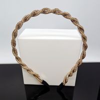 Simple Style Classic Style Solid Color Rhinestone Inlay Rhinestones Hair Band sku image 3