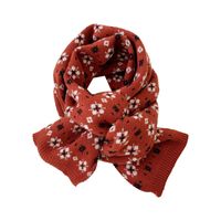 Femmes Style Vintage Flocon De Neige Tricoter Foulard main image 3