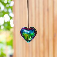 Lady Heart Shape Crystal Pendant Artificial Decorations sku image 17