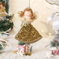 Christmas Cartoon Style Cute Pastoral Angel Nonwoven Indoor Party Festival Hanging Ornaments main image 5