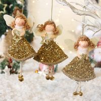 Christmas Cartoon Style Cute Pastoral Angel Nonwoven Indoor Party Festival Hanging Ornaments main image 6