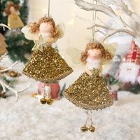 Christmas Cartoon Style Cute Pastoral Angel Nonwoven Indoor Party Festival Hanging Ornaments main image 3