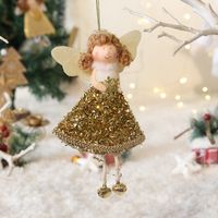 Christmas Cartoon Style Cute Pastoral Angel Nonwoven Indoor Party Festival Hanging Ornaments main image 2